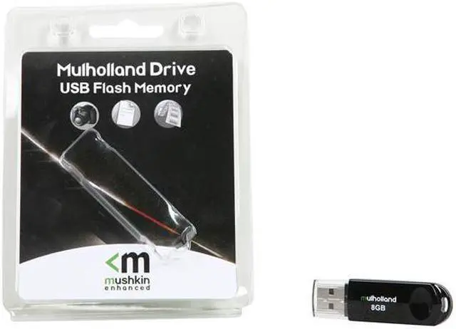 Alt view image 6 of 6 - Mushkin Enhanced Mulholland 8GB USB 2.0 Flash Drive MKNUFDMH8GB