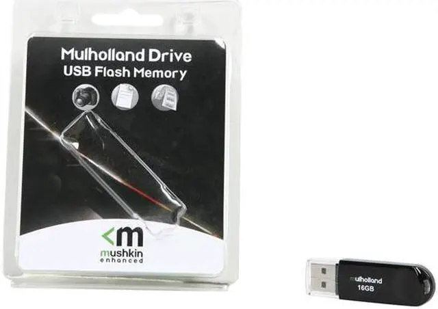 Alt view image 6 of 6 - Mushkin Enhanced Mulholland 16GB USB 2.0 Flash Drive MKNUFDMH16GB