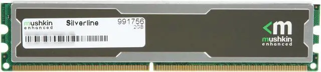 Main image of Mushkin Enhanced Silverline 2GB DDR2 667 (PC2 5300) Desktop Memory Model 991756