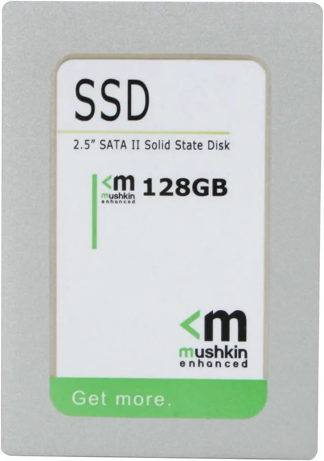 Alt view image 3 of 6 - Mushkin Enhanced Io 2.5" 128GB SATA II MLC Internal Solid State Drive (SSD) MKNSSDIO128GB