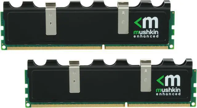 Main image of Mushkin Enhanced Blackline 4GB (2 x 2GB) DDR3 1333 (PC3 10666) Desktop Memory Model 996652B