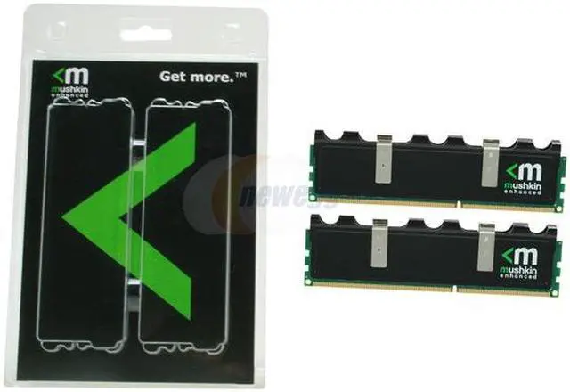 Alt view image 3 of 3 - Mushkin Enhanced Blackline 4GB (2 x 2GB) DDR3 1333 (PC3 10666) Desktop Memory Model 996652B