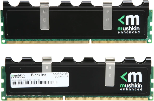 Mushkin Mushkin Enhanced Blackline 4GB (2 x 2GB) DDR3 1600 (PC3 12800) Desktop ...
