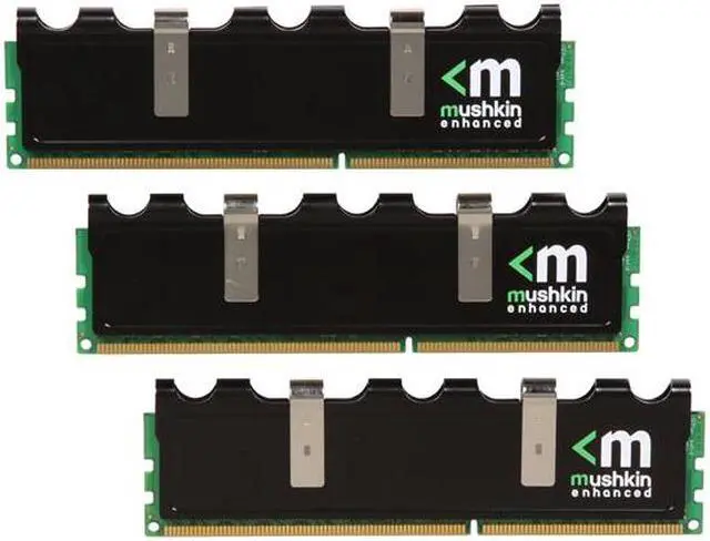 Main image of Mushkin Enhanced Blackline 12GB (3 x 4GB) DDR3 1600 (PC3 12800) Desktop Memory Model 998798