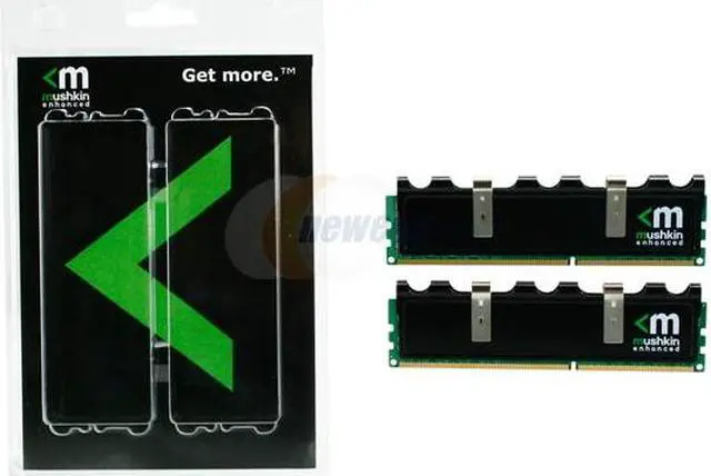 Alt view image 3 of 3 - Mushkin Enhanced Blackline 4GB (2 x 2GB) DDR3L 1600 (PC3L 12800) Desktop Memory Model 996825