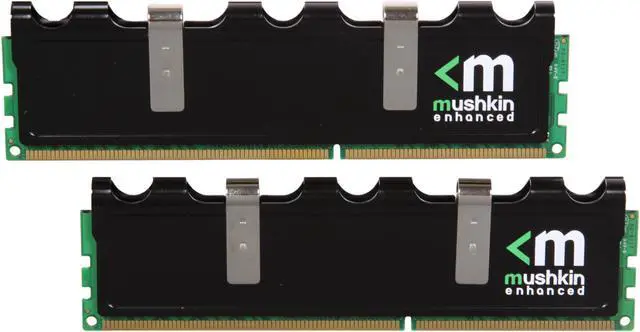 Alt view image 2 of 3 - Mushkin Enhanced Blackline 4GB (2 x 2GB) DDR3 1333 (PC3 10666) Desktop Memory Model 996832