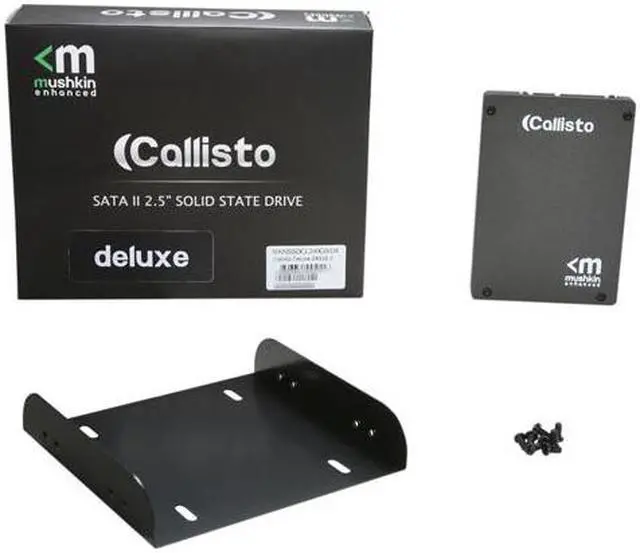 Alt view image 5 of 5 - Mushkin Enhanced Callisto Deluxe 2.5" 240GB SATA II MLC Internal Solid State Drive (SSD) MKNSSDCL240GB-DX