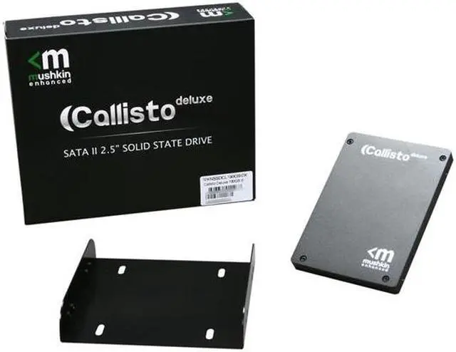 Alt view image 6 of 6 - Mushkin Enhanced Callisto Deluxe 2.5" 180GB SATA II MLC Internal Solid State Drive (SSD) MKNSSDCL180GB-DX