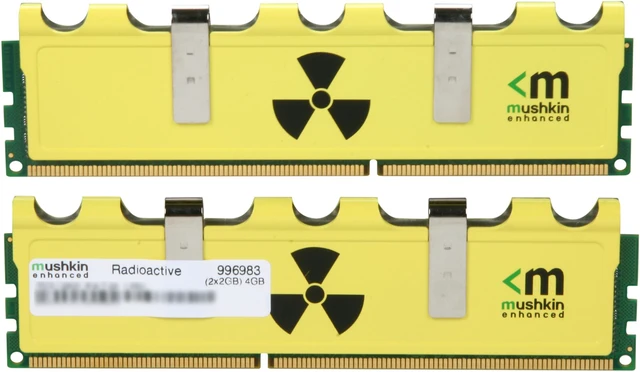 Mushkin Mushkin Enhanced Radioactive 4GB (2 x 2GB) DDR3 1600 (PC3 12800 ...