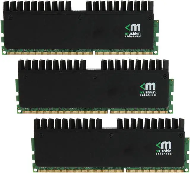 Main image of Mushkin Enhanced Ridgeback 12GB (3 x 4GB) DDR3 1600 (PC3 12800) Desktop Memory Model 998998