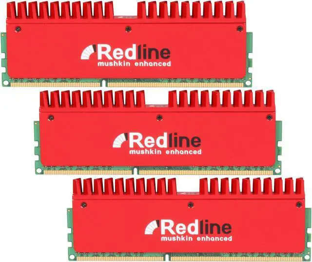 Main image of Mushkin Enhanced Redline 12GB (3 x 4GB) DDR3 1600 (PC3 12800) Desktop Memory Model 999000