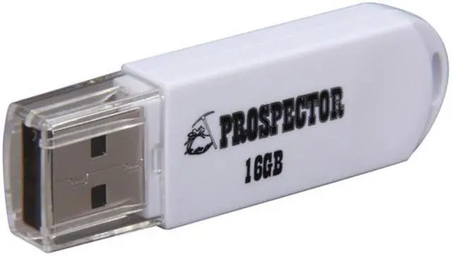 Main image of Mushkin Enhanced Prospector 16GB USB 2.0 Flash Drive MKNUFDPR16GB