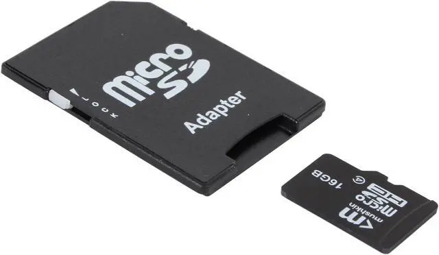Alt view image 2 of 4 - Mushkin Enhanced 16GB microSDHC Flash Card Model MKNUSDHCC4-16GB