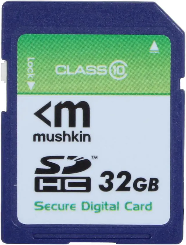 Main image of Mushkin Enhanced 32GB Secure Digital High-Capacity (SDHC) Flash Card Model MKNSDHCC10-32GB