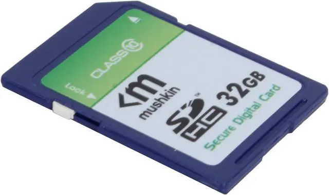 Alt view image 2 of 4 - Mushkin Enhanced 32GB Secure Digital High-Capacity (SDHC) Flash Card Model MKNSDHCC10-32GB