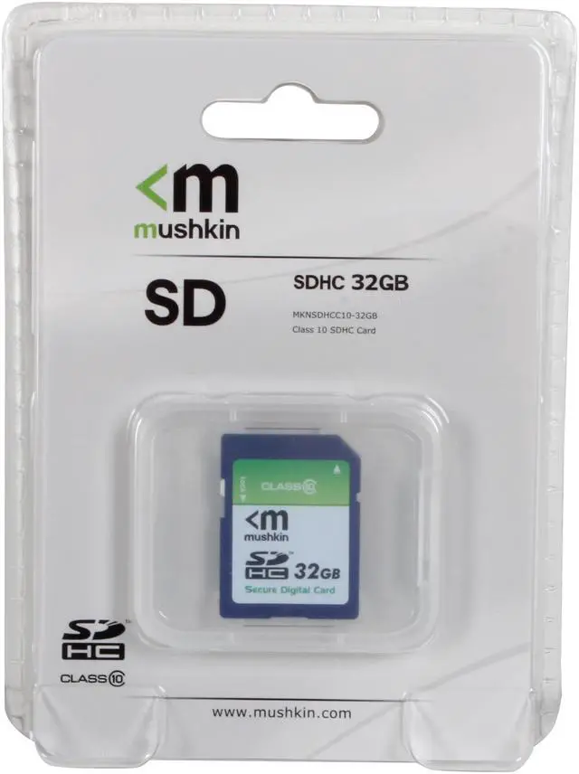 Alt view image 4 of 4 - Mushkin Enhanced 32GB Secure Digital High-Capacity (SDHC) Flash Card Model MKNSDHCC10-32GB