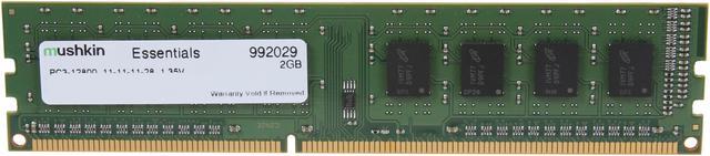 Main image of Mushkin Enhanced Essentials 2GB DDR3L 1600 (PC3L 12800) Desktop Memory Model 992029