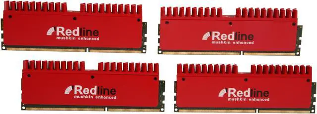 Main image of Mushkin Enhanced Redline 16GB (4 x 4GB) DDR3 1600 (PC3 12800) Desktop Memory Model 994057