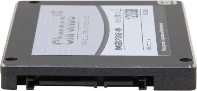 Alt view image 3 of 6 - Mushkin Enhanced Chronos Deluxe MX 2.5" 120GB SATA III MLC Internal Solid State Drive (SSD) MKNSSDCR120GB-MX