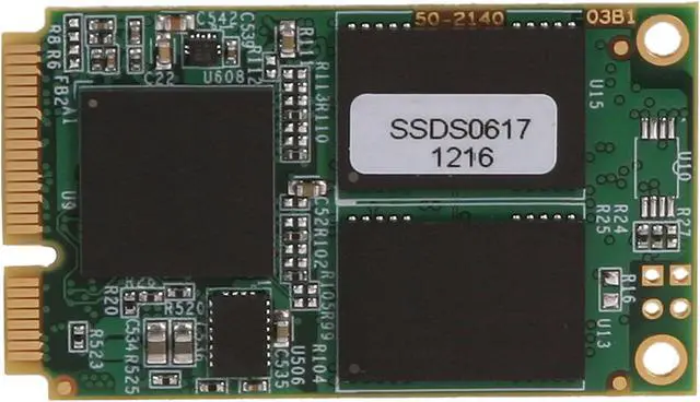 Alt view image 2 of 3 - Mushkin Enhanced Atlas Series 60GB Mini-SATA (mSATA) MLC Internal Solid State Drive (SSD) MKNSSDAT60GB-DX