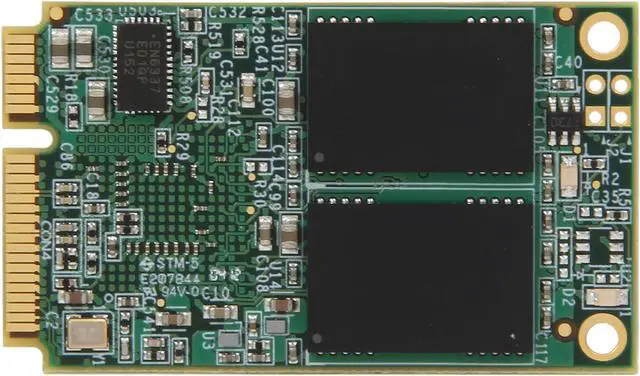 Alt view image 3 of 4 - Mushkin Enhanced Atlas Series 240GB Mini-SATA (mSATA) MLC Internal Solid State Drive (SSD) MKNSSDAT240GB-DX
