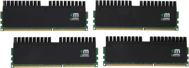 Main image of Mushkin Enhanced Blackline 32GB (4 x 8GB) DDR3L 1866 (PC3L 14900) Desktop Memory Model 994073