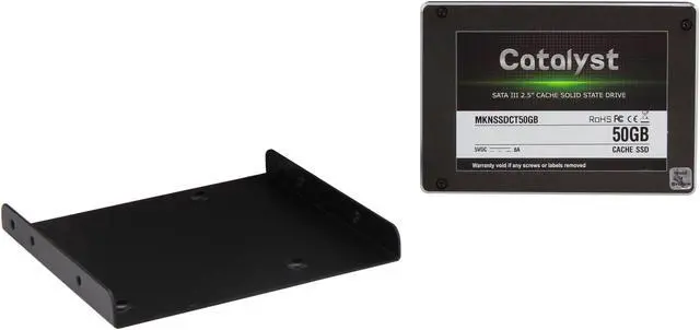 Alt view image 5 of 6 - Mushkin Enhanced Catalyst 2.5" 50GB SATA III MLC Internal Solid State Drive (SSD) MKNSSDCT50GB