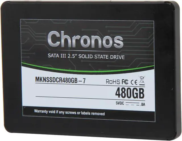 Main image of Mushkin Enhanced Chronos 2.5" 480GB SATA III 7mm Internal Solid State Drive (SSD) MKNSSDCR480GB-7