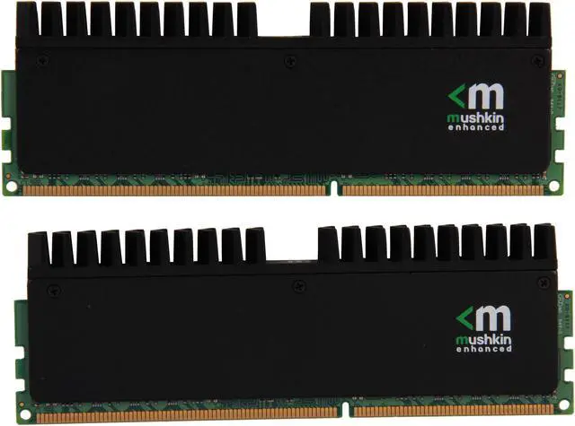 Alt view image 2 of 3 - Mushkin Enhanced Blackline 8GB (2 x 4GB) DDR3 2400 (PC3 19200) Desktop Memory Model 997093