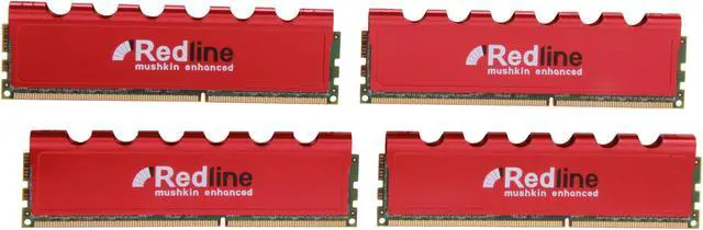 Main image of Mushkin Enhanced Redline 32GB (4 x 8GB) DDR3 1600 (PC3 12800) Desktop Memory Model 994102