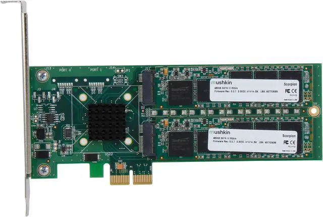 Alt view image 4 of 6 - Mushkin Enhanced 960GB PCIe 2.0 x2 MLC Internal Solid State Drive (SSD) MKNP22SC960GB