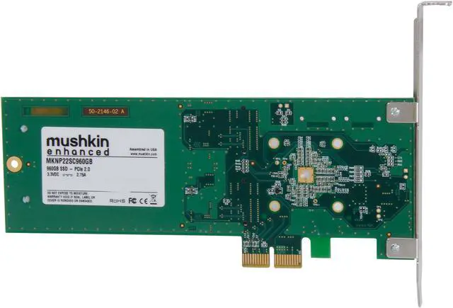 Alt view image 5 of 6 - Mushkin Enhanced 960GB PCIe 2.0 x2 MLC Internal Solid State Drive (SSD) MKNP22SC960GB