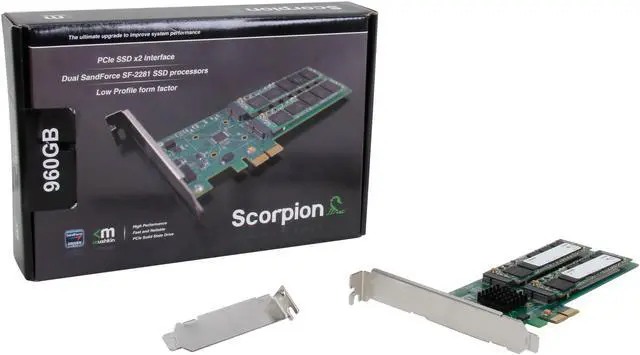 Alt view image 6 of 6 - Mushkin Enhanced 960GB PCIe 2.0 x2 MLC Internal Solid State Drive (SSD) MKNP22SC960GB