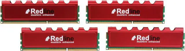 Main image of Mushkin Enhanced Redline 16GB (4 x 4GB) DDR3 2400 (PC3 19200) Desktop Memory Model 994083