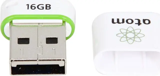 Alt view image 3 of 3 - Mushkin Enhanced atom 16GB USB 3.0 Flash Drive MKNUFDAM16GB
