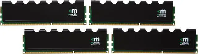 Main image of Mushkin Enhanced Blackline 16GB (4 x 4GB) DDR3 2000 (PC3 16000) Desktop Memory Model 993990