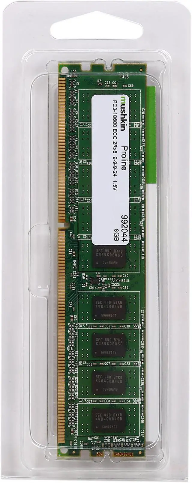 Alt view image 3 of 3 - Mushkin Enhanced Proline 8GB ECC DDR3 1333 (PC3 10660) Server Memory Model 992044