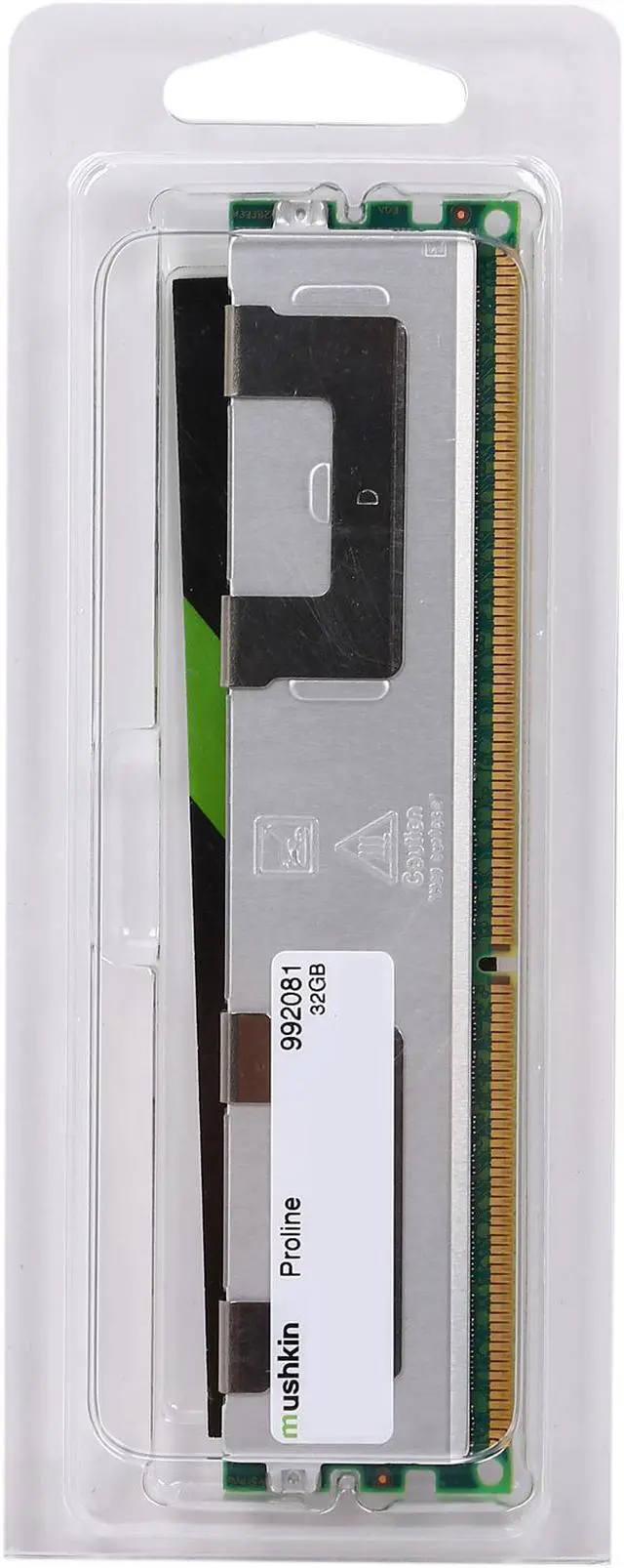 Alt view image 3 of 3 - Mushkin Enhanced Proline 32GB ECC Registered DDR3 1333 (PC3 10600) Memory (Server Memory) Model 992081
