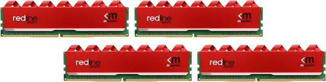 Main image of Mushkin Enhanced Redline 16GB (4 x 4GB) DDR4 2666 (PC4 21300) Desktop Memory Model 994192F