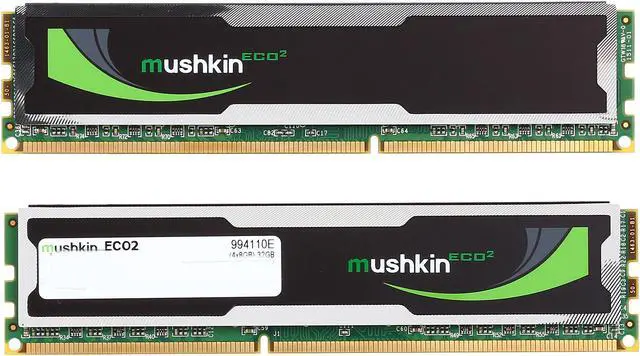 Alt view image 2 of 3 - Mushkin Enhanced ECO2 32GB (4 x 8GB) DDR3L 1600 (PC3L 12800) Memory Model 994110E