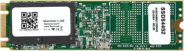 Alt view image 3 of 4 - Mushkin Enhanced Atlas Vital M.2 2280 120GB SATA III MLC Internal Solid State Drive (SSD) MKNSSDAV120GB-D8