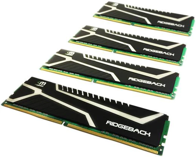 Alt view image 3 of 4 - Mushkin Enhanced Blackline 32GB (4 x 8GB) DDR4 2133 (PC4 17000) Desktop Memory Model 994197T
