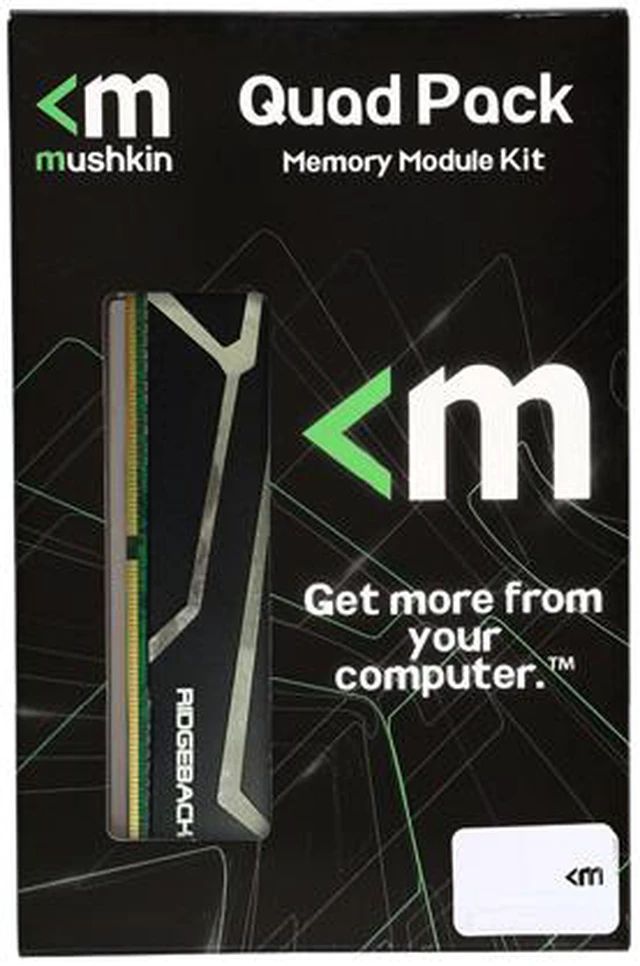 Alt view image 4 of 4 - Mushkin Enhanced Blackline 32GB (4 x 8GB) DDR4 2133 (PC4 17000) Desktop Memory Model 994197T