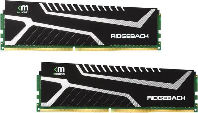 Main image of Mushkin Enhanced Blackline 8GB (2 x 4GB) DDR4 2400 (PC4 19200) Desktop Memory Model 997191T
