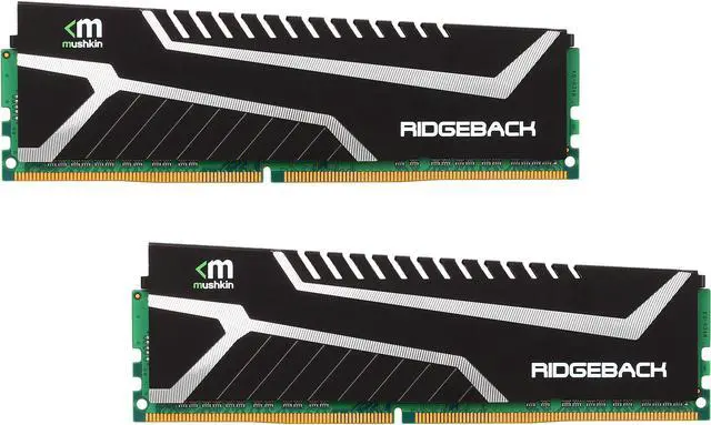Main image of Mushkin Enhanced Blackline 16GB (2 x 8GB) DDR4 2800 (PC4 22400) Desktop Memory Model 997209T