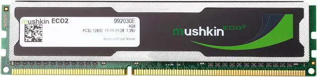 Alt view image 2 of 3 - Mushkin Enhanced ECO2 4GB DDR3L 1600 (PC3L 12800) Desktop Memory Model 992030E