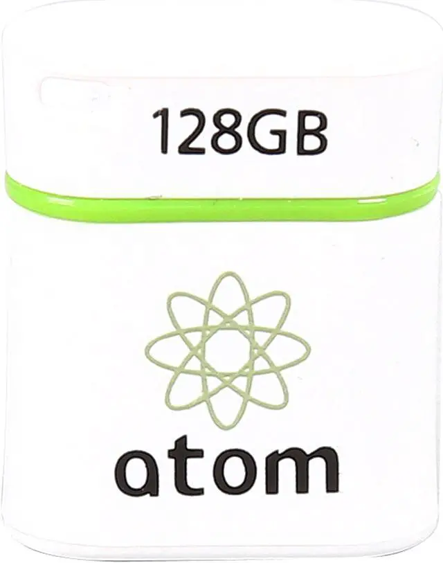 Alt view image 3 of 5 - Mushkin Enhanced atom 128GB USB Flash Drive MKNUFDAM128GB