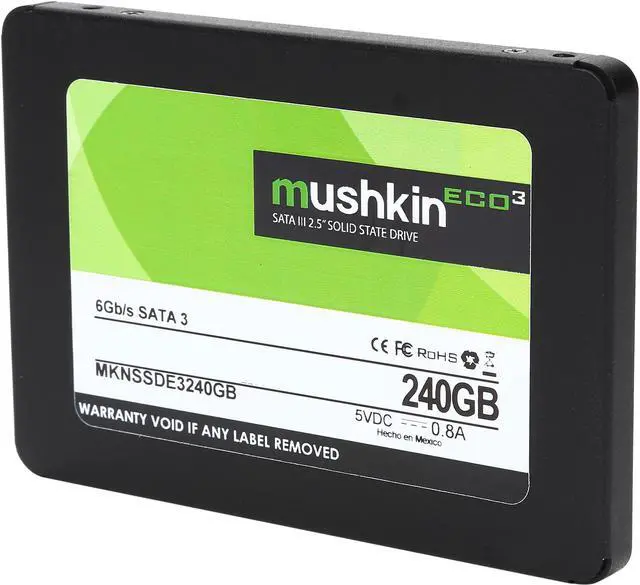 Main image of Mushkin Enhanced ECO3 2.5" 240GB SATA III TLC Internal Solid State Drive (SSD) MKNSSDE3240GB