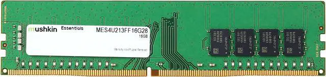 Main image of Mushkin Enhanced Essentials 16GB DDR4 2133 (PC4 17000) Desktop Memory Model MES4U213FF16G28