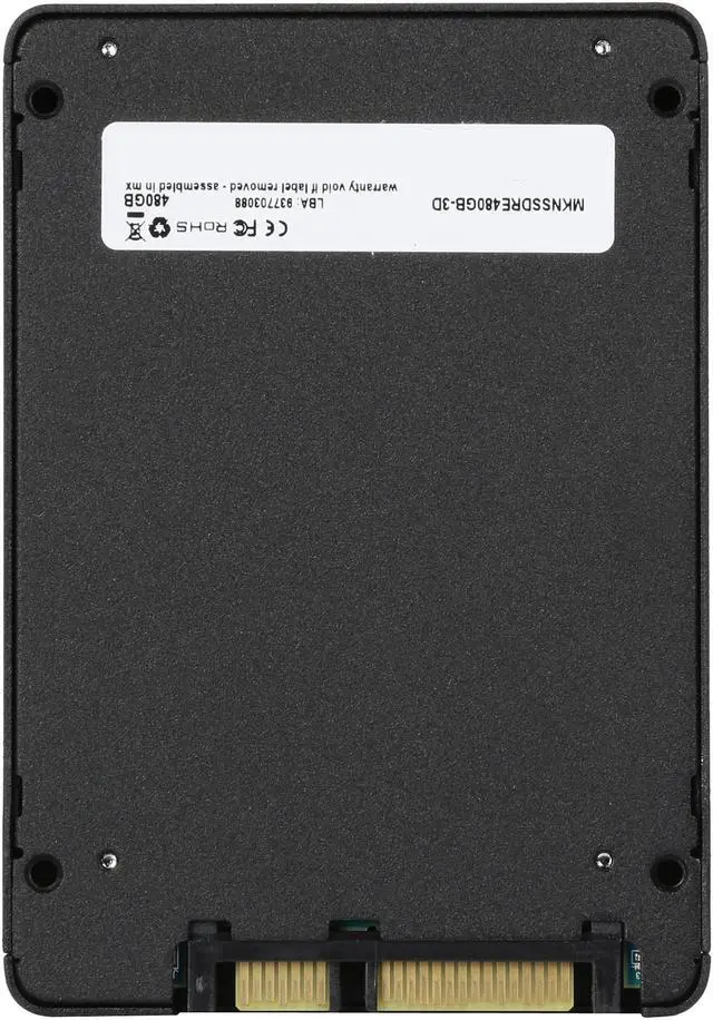 Alt view image 5 of 5 - Mushkin Enhanced Reactor Armor3D 2.5" 480GB SATA III 3D MLC Internal Solid State Drive (SSD) MKNSSDRE480GB-3D